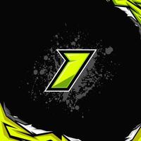 racing number design vector