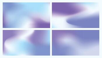 blue purple gradient background with a soft abstract backdrop. Colorful wallpaper vibrant fluid gradients and a smooth gradation texture vector