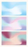 a Pearlescent gradient background with a soft abstract backdrop. Colorful wallpaper vibrant fluid gradients and a smooth gradation texture vector