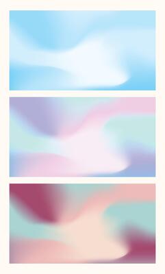 a Pearlescent gradient background with a soft abstract backdrop. Colorful wallpaper vibrant fluid gradients and a smooth gradation texture