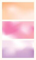 a pastel color gradient Background. Soft Abstract Backdrop. colorful wallpaper. Vibrant Fluid. Abstract Gradient. gradation texture vector