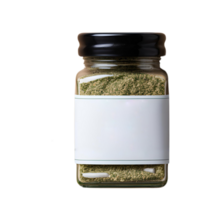 A Spice Jar of Garlic Granules Dried Parsley with a Label png