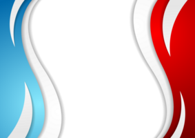 Abstract corporate wavy design png