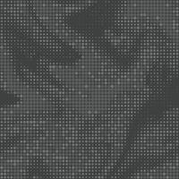 Digital dot half tone black twisted texture, waves pattern. Dotty smoke print vector
