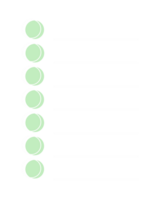 a green check list with circles on it png
