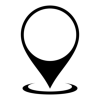 Location Icon Symbol, can use for, Website, Brochure, Poster, App and Graphic Design Element png