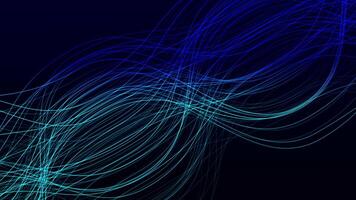 abstract line wave motion graphic background video