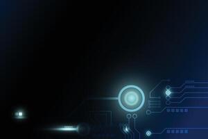 Circuit connecting dots and lines. abstract background.molecules technology with geometric shapes,connection big data visualization futuristic Illustration design vector