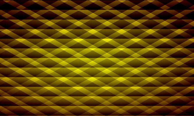 Abstract rhombus shape pattern. geometric colorful triangles yellow background. square pattern.