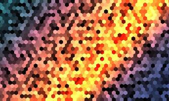 Colorful pixelated color geometric grid modern abstract pixel noise vintage texture. colorful light dots. vector