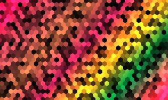 Colorful pixelated geometric grid modern abstract pixel noise vintage texture. colorful dots. vector