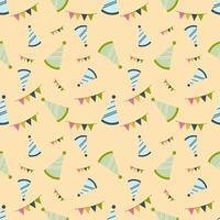 Happy New Year seamless pattern. vector