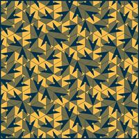 creative hexagon pattern with arrow navigation shape inside as ornaments vector