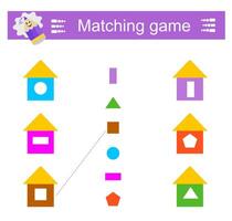 A game for children. Puzzle game. Attention tasks for children. illustration vector