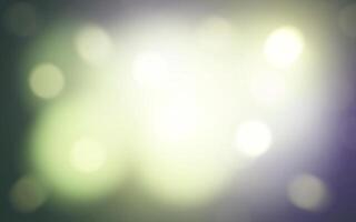 Soft Green and Yellow Bokeh Glow. Abstract Blurred Light on Gradient Background, Background decoration vector