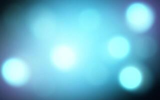 Cool Blue Bokeh Abstract Background. Soft Cyan and Teal Light Effects for Modern Design, Background decoration vector