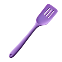A purple spatula with a handle png