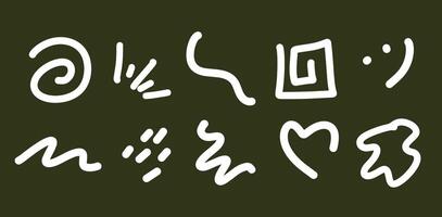 Hand-Drawn Line Illustrations for Sleek and Modern Decor vector