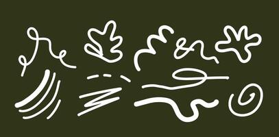 Minimalist Line Art Set for Elegant and Modern Creations vector