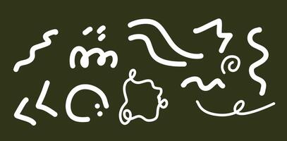 Minimalist Doodle Line Art for Modern and Elegant Styles vector