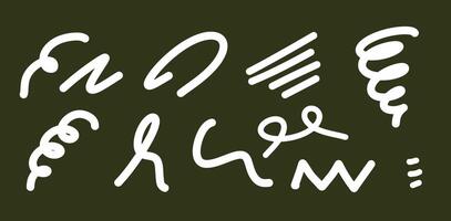 Simple Line Art for Stylish and Elegant Design Projects vector