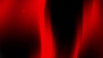 Dark red curves on black background with scattered sparkles, suitable for abstract backgrounds, festive designs, or dynamic visuals. video