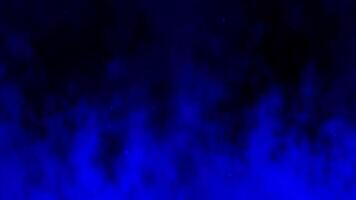 Dark blue background with faint, blurry, white lights. Ideal for virtual backgrounds, technology concepts, abstract designs, and relaxation themes. video
