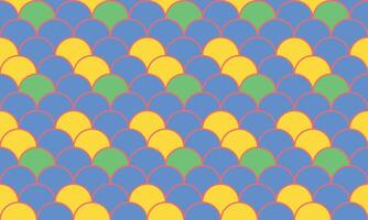 Aquatic decorative with tile grid. Flake wave, ocean tradition. Pattern simple at trendy art. vector