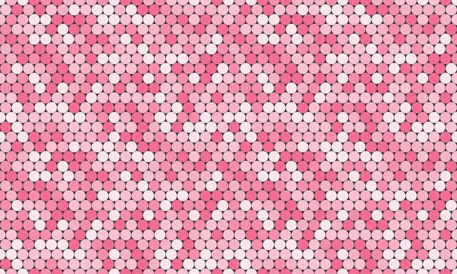 Geometric polka dot pattern with colorful spots, perfect for seamless wallpaper, textile prints, and modern poster backgrounds with an abstract touch.