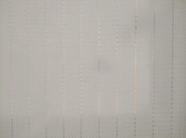 The roof of a building with white pattern photo
