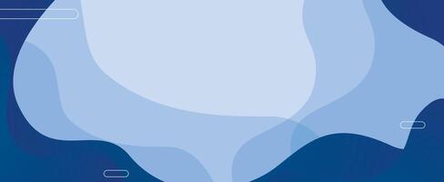 A blue abstract background with a wave pattern vector