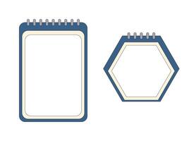Illustration script or note unique design with blank background vector