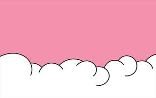Background cloud aesthetic unique design abstract vector