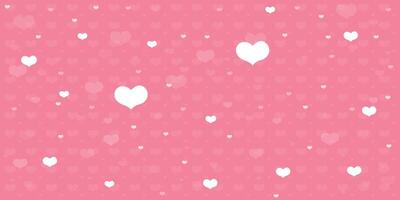 Beautiful red hearts falling on background. Invitation Template background design, greeting card, poster. Valentine day vector