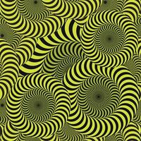 Abstract Background Black and Yellow Repeat Pattern wallpaper vector