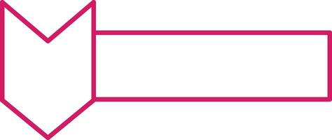 Simple Name Box Frames vector