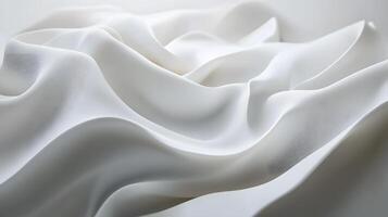 The image is a close up of a white fabric with a pattern of lines and dots photo