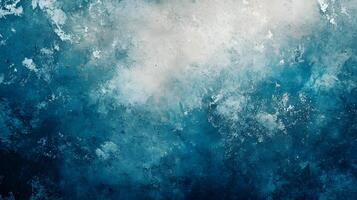 A blue and white background with a splash of white photo