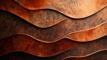 A series of brown lines that appear to be waves photo