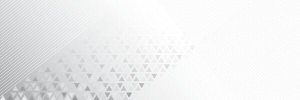Abstract white and gray color, modern design stripes background with geometric triangle shape. illustration. vector