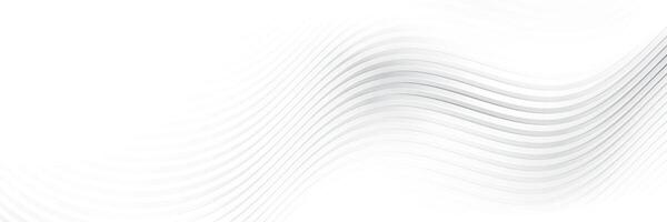 Abstract white and gray color, modern design stripes background with curve lines. illustration. vector