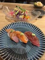Fresh sushi dinner photo