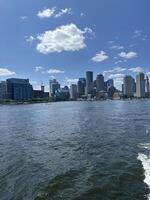 Boston Skyline from the Water photo
