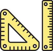 Set Square Icon vector