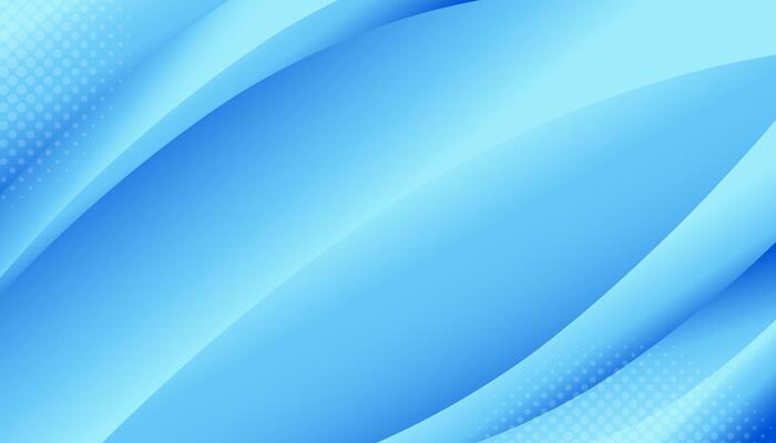 Abstract Blue Wavy Background Design