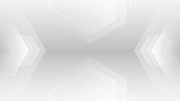 Abstract technology white gray background Hi-tech communication concept vector