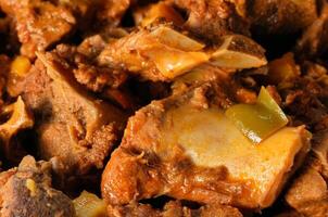 lauya or pork and jackfruit stew photo