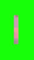 3D Allah Arabic Text Rotating Animation Vertical Green Screen video