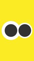 Cartoon Character Eye Funny 2D Animation Vertical video