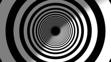 Black and White Tunnel Loop video